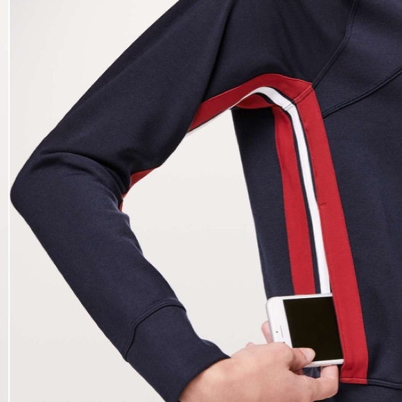 Lululemon Navy Blue Cover Your Tracks Jacket Midnight Navy | Size 8 - Picture 4 of 8